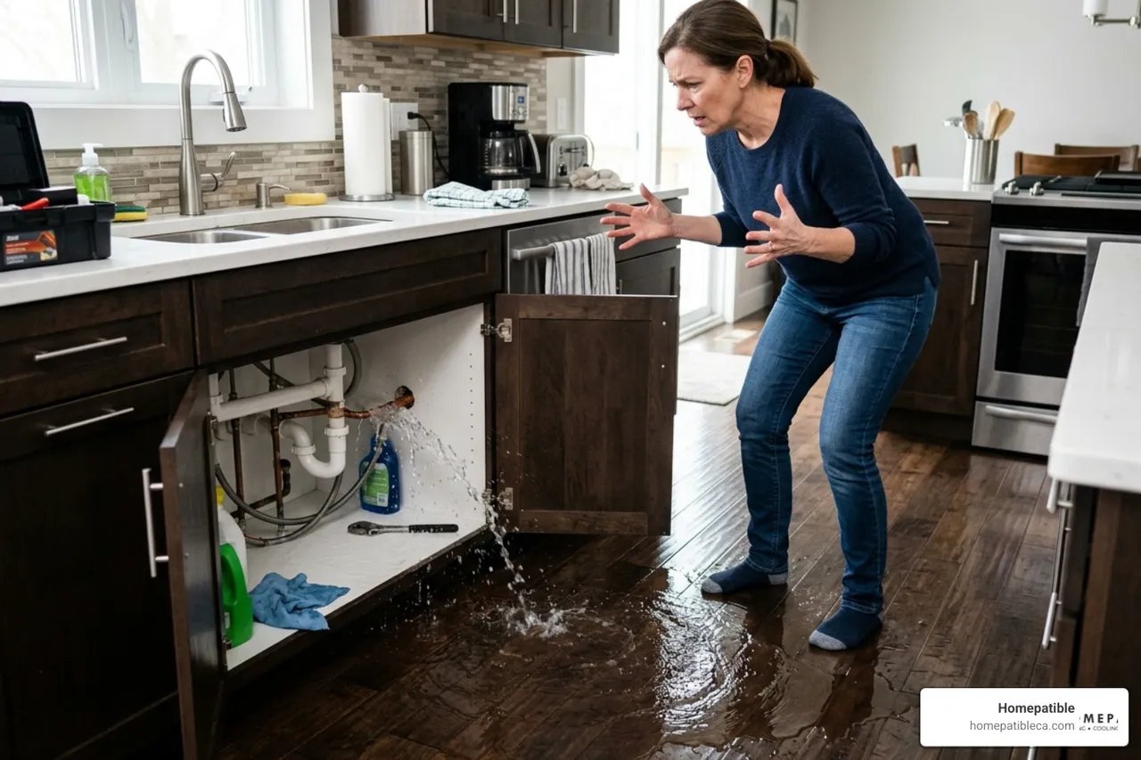How to tell if your plumbing issue is a total emergency