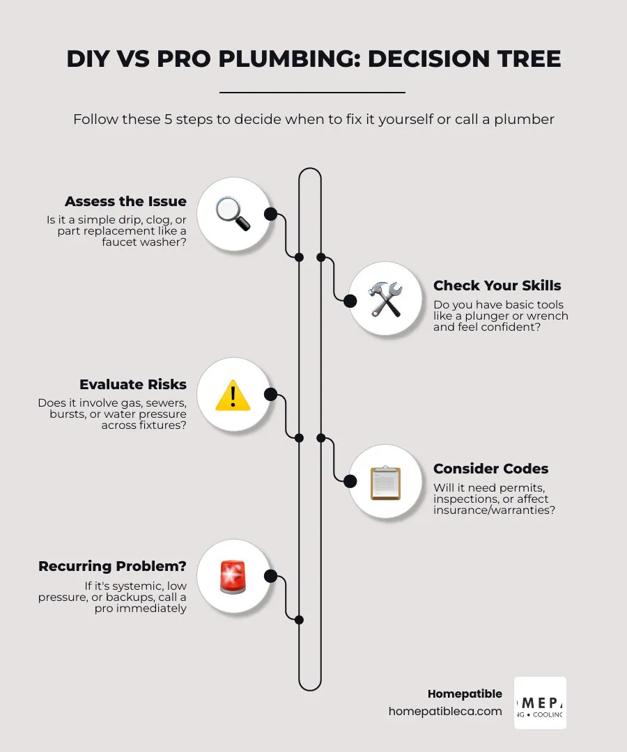 The Ultimate Guide to Knowing When Your DIY Plumbing Dreams Should End